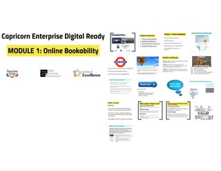 Capricorn Enterprise Digital Ready Module 1: Online Bookability