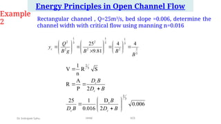 Open Channel Flow – Basics, Uniform Flow, Critical Flow & Hydraulic ...