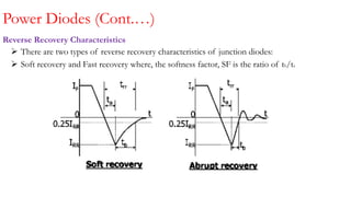 Reverse Recovery Rsoftness power electronic ktu module 1 part one | PDF