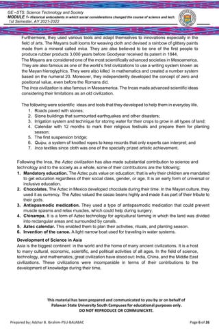 Historical Antecedents: How Social Factors Shaped Science and ...