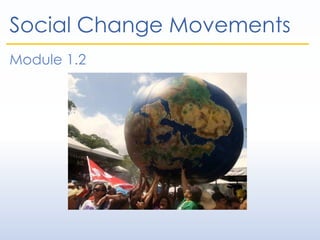 Module 1 - Social Change and Social Development | PDF