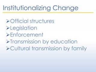 Module 1 - Social Change and Social Development | PDF