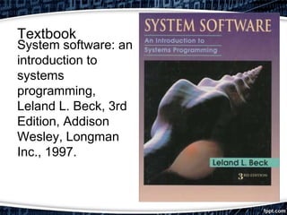 Module 1-System Software PROGRAMS.pptx | Digital Audio | Computer ...
