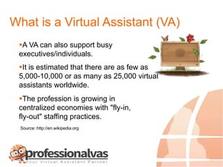 Virtual Assistant Training Module 1 (what is a va) | PPTX
