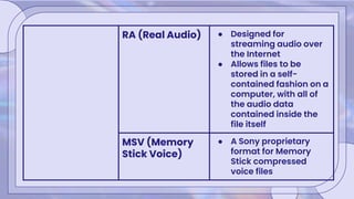 Module 10- Audio Information and Media.pptx