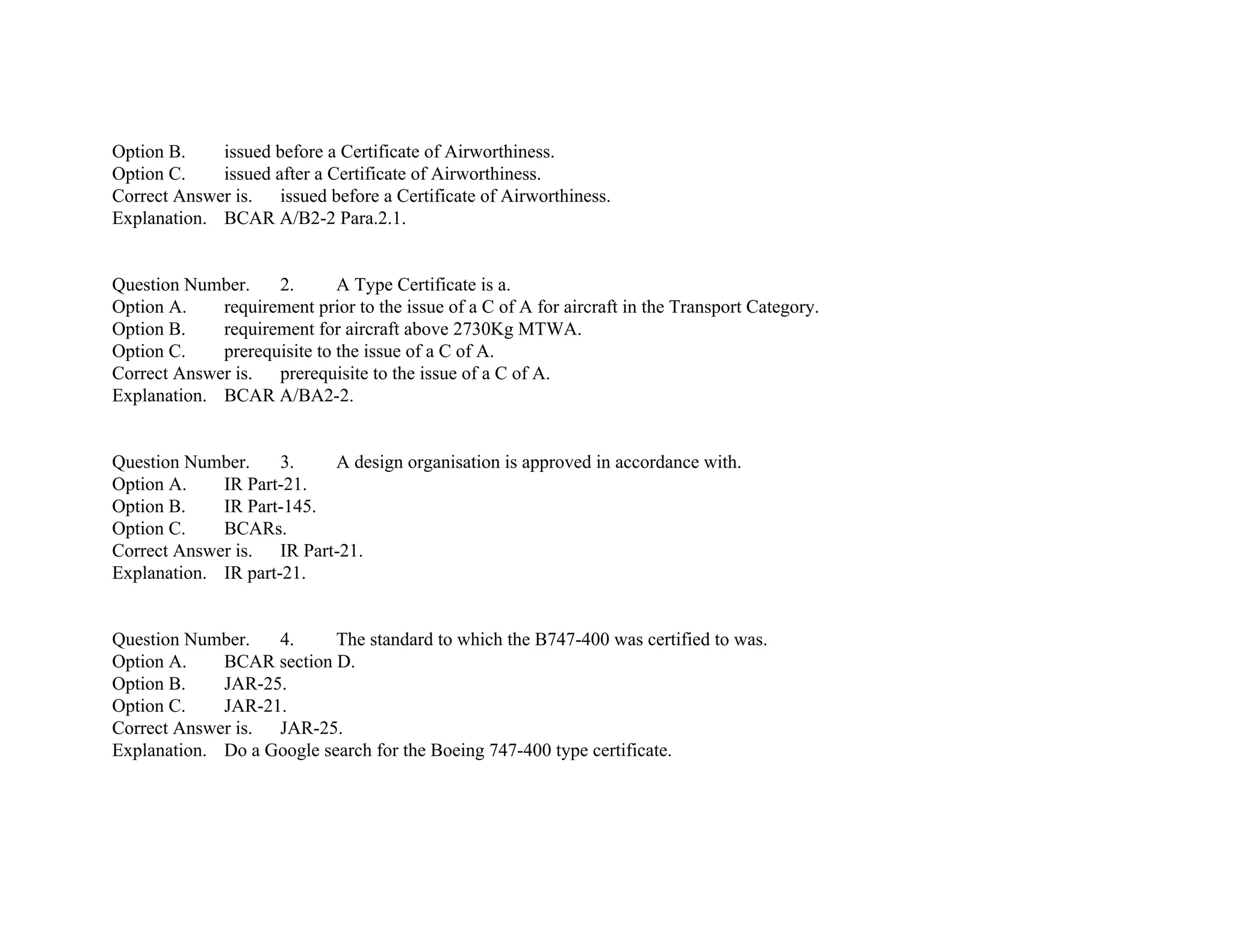 EASA Part-66 Module10 mcq's | PDF