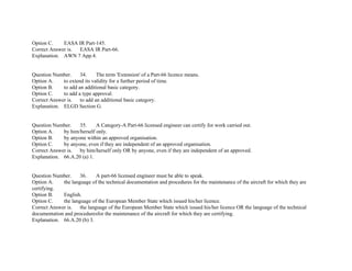 EASA Part-66 Module10 mcq's | PDF