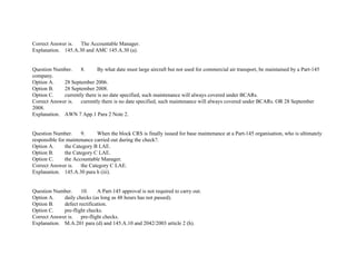 EASA Part-66 Module10 mcq's | PDF