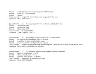 EASA Part-66 Module10 mcq's | PDF