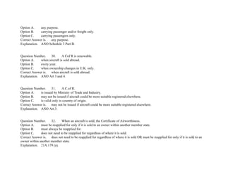 EASA Part-66 Module10 mcq's | PDF