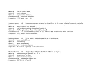 EASA Part-66 Module10 mcq's | PDF