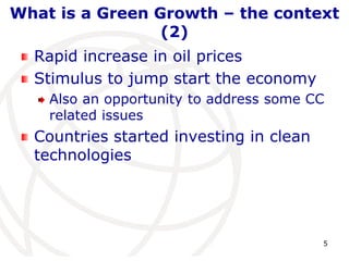 Module 10 - Session 7 green growth & sustainable development | PPTX