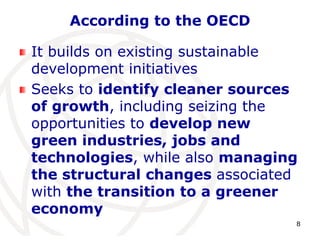 Module 10 - Session 7 green growth & sustainable development | PPTX