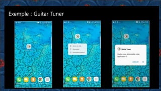 Exemple : Guitar Tuner
 