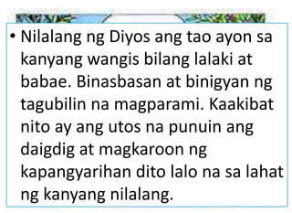 Module 11 pangangalaga sa kalikasan es p 10