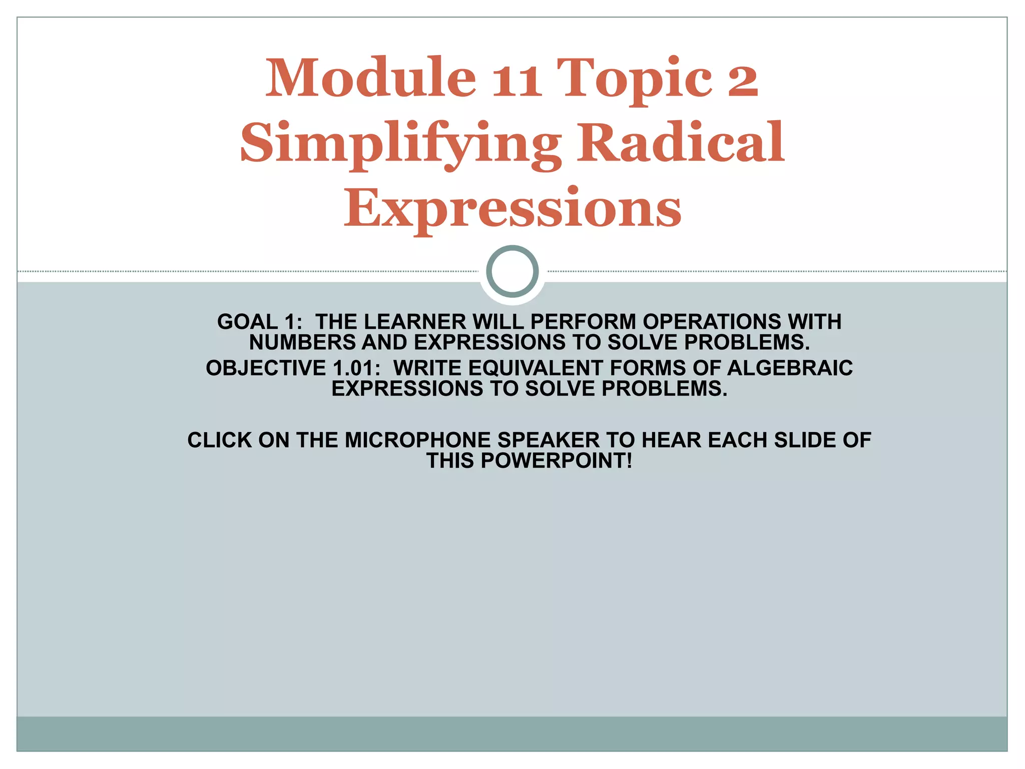 Module 11 topic 2 notes | PPT