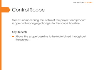 Check Scope Operation Module 12 Monitoring and Control I | PDF