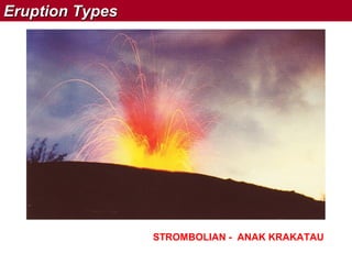 Eruption Types

STROMBOLIAN - ANAK KRAKATAU

 