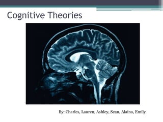 Cognitive Theories By: Charles, Lauren, Ashley, Sean, Alaina, Emily  