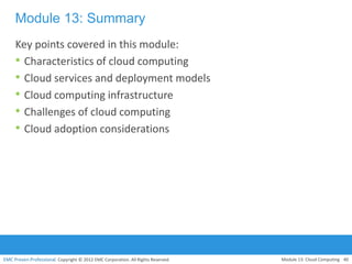 Basic Technology - Module 13 cloud computing | PPTX