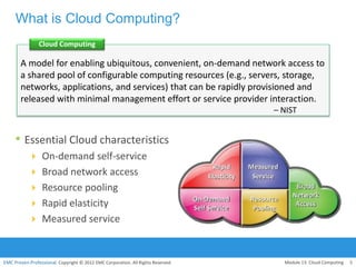 Basic Technology - Module 13 cloud computing | PPTX