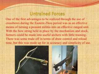 Chinese Cross Bow | PPTX