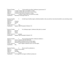 EASA Part-66 Module15 mcq's | PDF