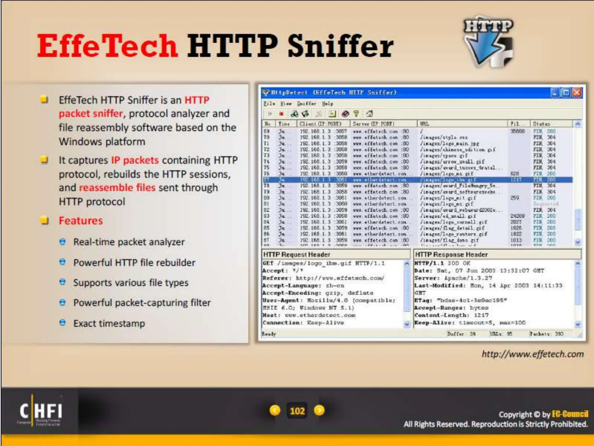 Module 16 Network Forensics, Investigating Logs and Investigating Network Traffic.pptx