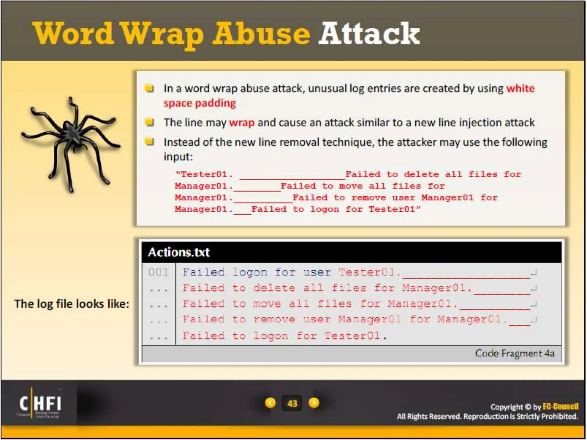 Module 16 Network Forensics, Investigating Logs and Investigating Network Traffic.pptx