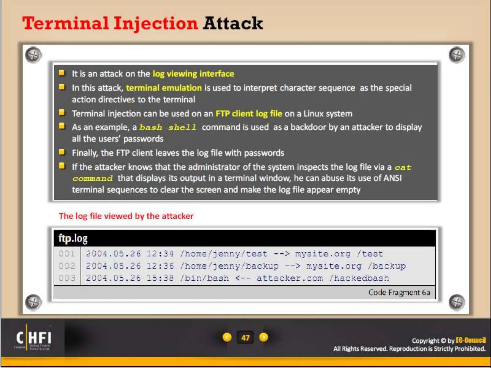 Module 16 Network Forensics, Investigating Logs and Investigating Network Traffic.pptx