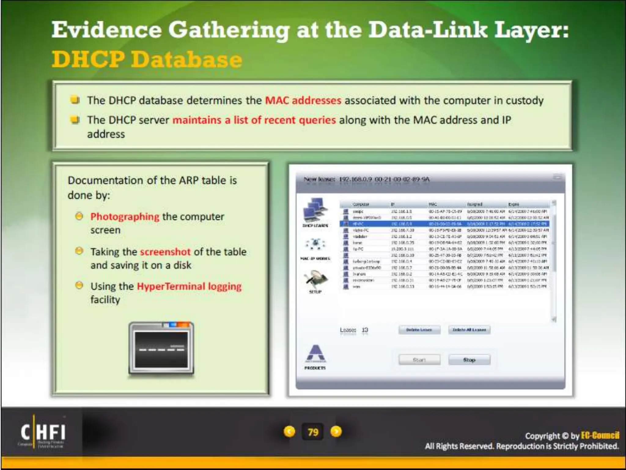 Module 16 Network Forensics, Investigating Logs and Investigating Network Traffic.pptx
