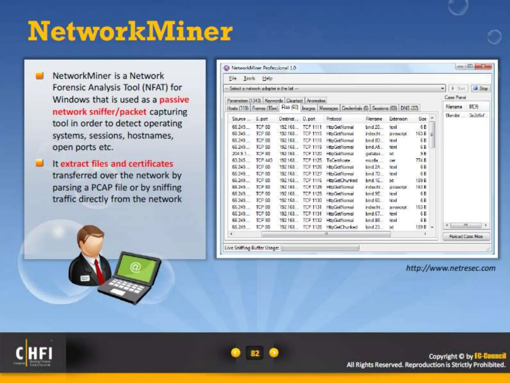 Module 16 Network Forensics, Investigating Logs and Investigating Network Traffic.pptx