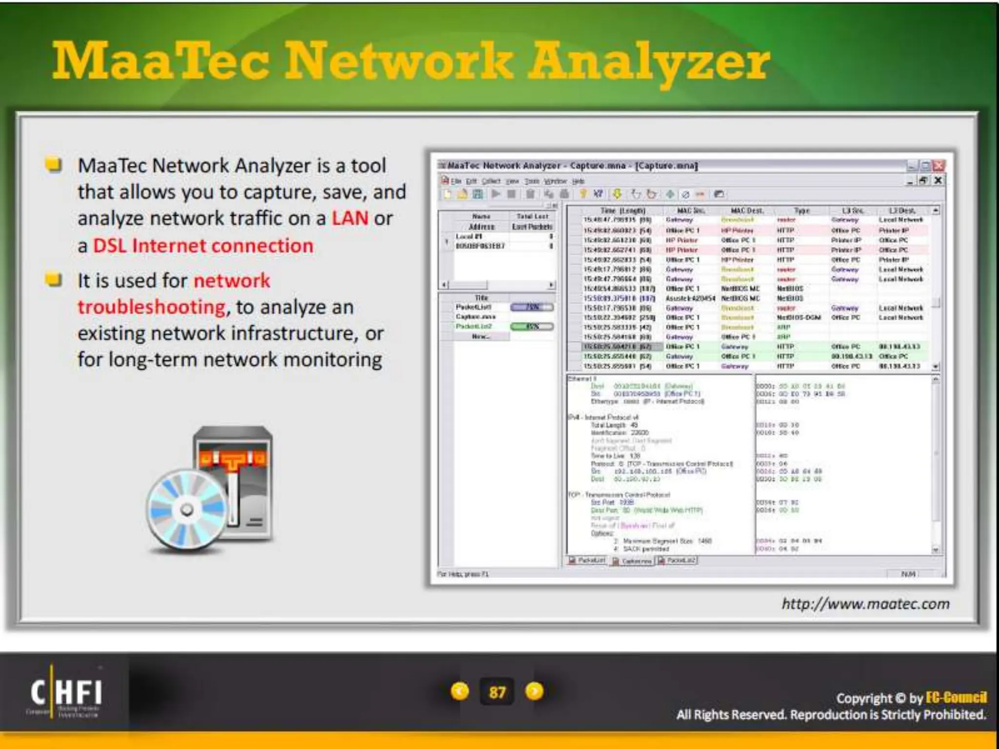 Module 16 Network Forensics, Investigating Logs and Investigating Network Traffic.pptx
