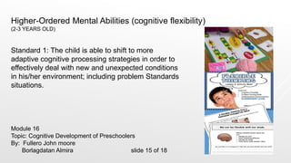 cognitive development of preschoolers slideshare