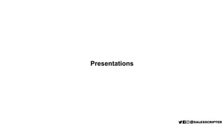 Presentations
 