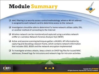 Module 17 investigating wireless attacks