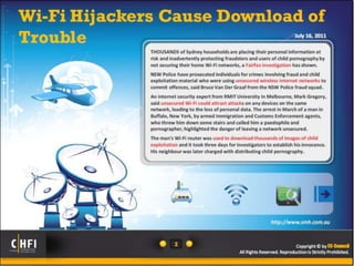 Module 17 investigating wireless attacks