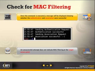 Module 17 investigating wireless attacks
