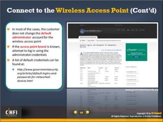 Module 17 investigating wireless attacks