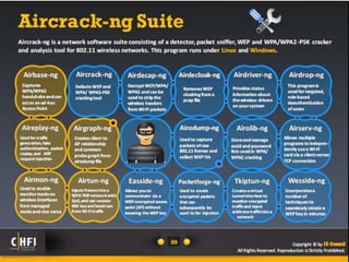 Module 17 investigating wireless attacks