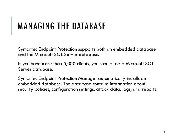 How To Install Sepm With Sql Example How To Install Sepm With Sql Example