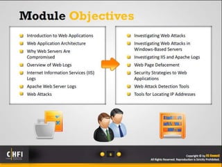 Module 18 investigating web attacks | PPTX