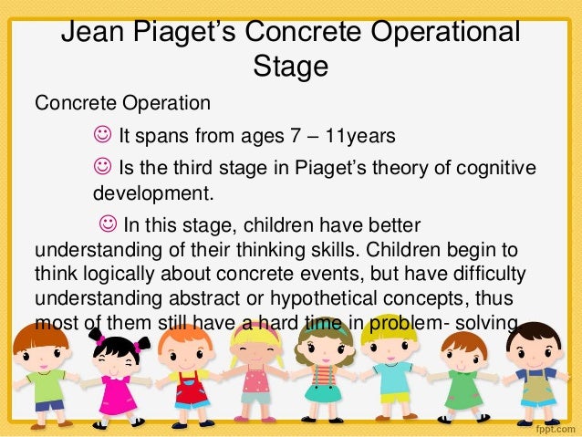 🌷 Jean piaget concrete operational stage. Piaget's Stages of Cognitive