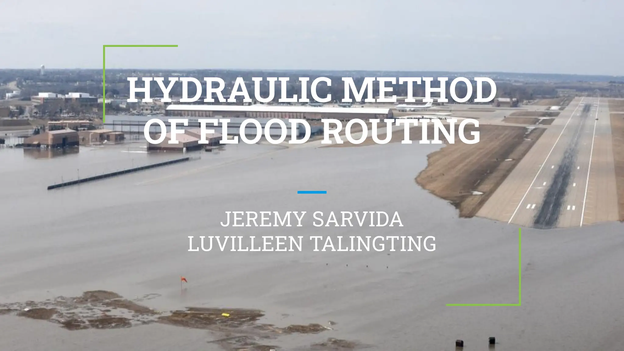 MODULE 19 HYDRAULIC METHOD OF FLOOD ROUTING.pdf