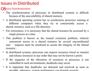 distributed system articheture , distributed operating system | PPTX