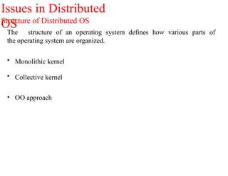 distributed system articheture , distributed operating system | PPTX