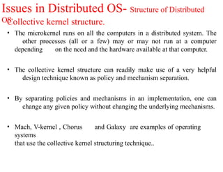 distributed system articheture , distributed operating system | PPTX