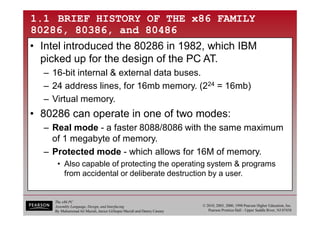 Comprehensive Overview of x86 PC Architecture and Assembly Language ...