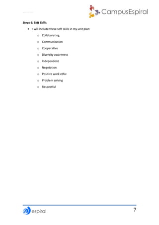 Module 1 activity clil unit plan template | DOC