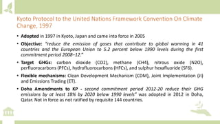Module 1: Agriculture in the UNFCCC process and NDCs